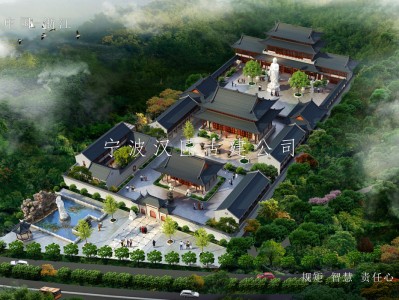 鹽城寺院古建規(guī)劃設計-藥師禪寺